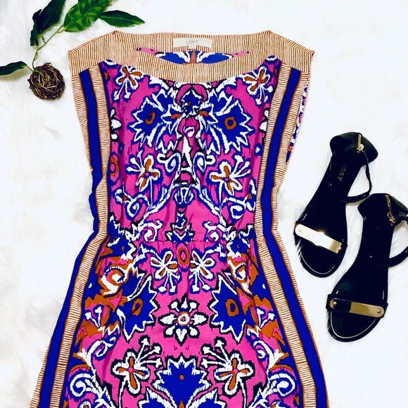 LOFT Dresses & Skirts - Retro vintage 70’s style tunic sheath dress